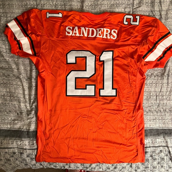 21 Barry Sanders Oklahoma State game time promotions jersey. - Picture 4 of 8